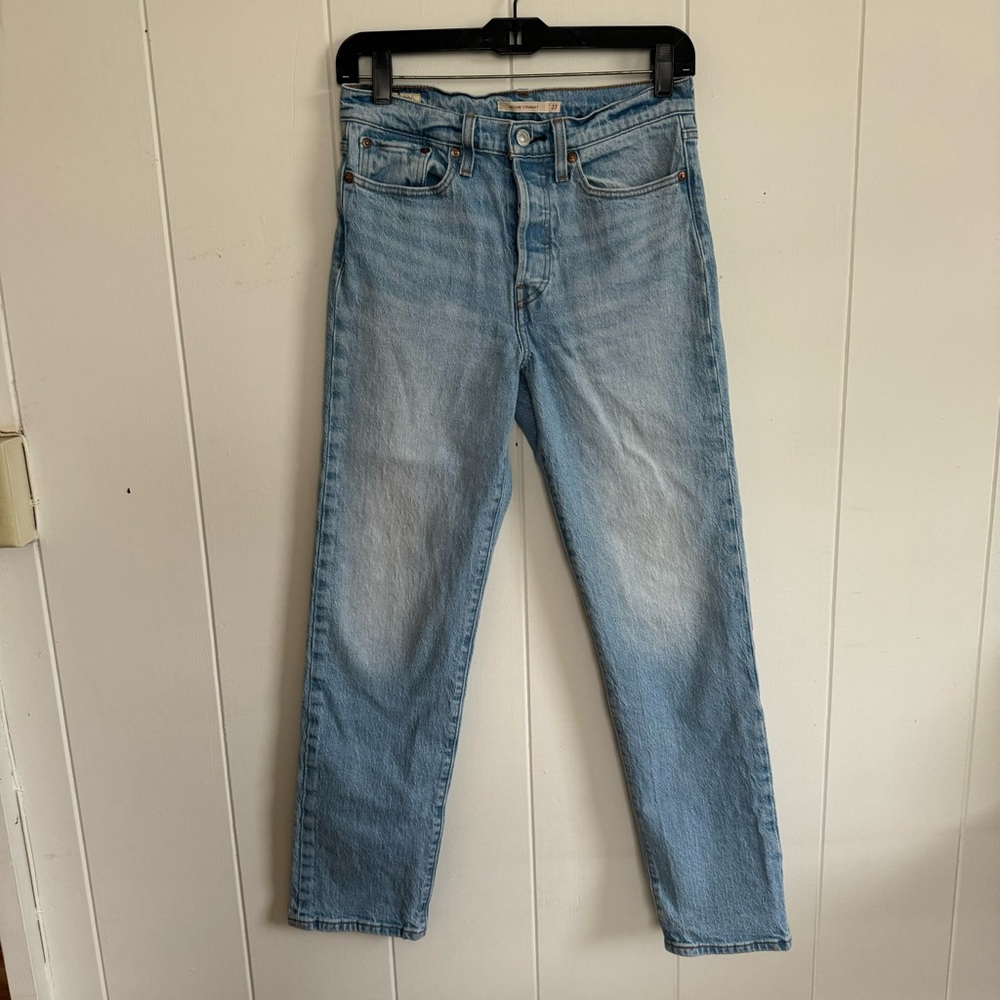 Levi's Wedgie Straight 27 Blue Jeans